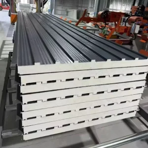 Durable Modern Design Insulated Aluminum Eco Friendly Sandwich Panels Heat Insulation Roofing Sheets For Outdoor Use