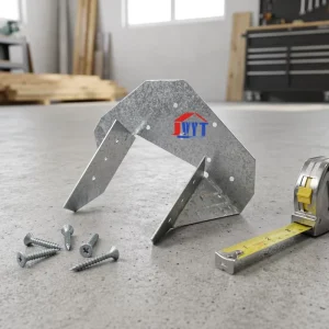 Durable Modern Galvanized Hurricane Clip Seismic Roof Truss Tie for Wall and Structural Use Building Hardware Support