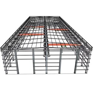 Durable Modern Galvanized Steel Truss 300x90ft Logistics Storage Fire Resistant Structure Warehouse With Lifetime Warranty