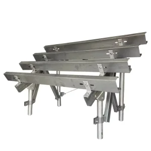 Durable Photovoltaic Hot Dipped Galvanized Steel Pipes Solar Mounting Brackets Construction Outdoor Support