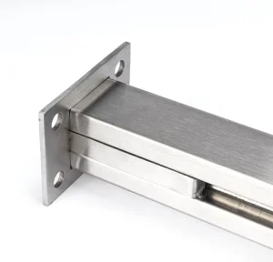 Durable Stainless Steel Railing Post for Balcony and Staircase Indoor Outdoor Stability