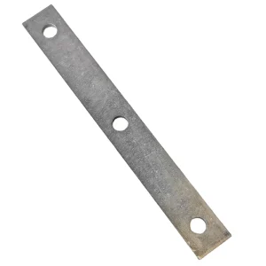 Durable Steel Galvanized Two Three Holes Zinc Plain Plated Stake Plate 24″-48″ Model Customizable Dimensions for All