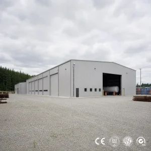 Durable Steel Prefabricated Grid Structure Steel Structure Building for Hangar All Weather EN 1090 Professional Exporter