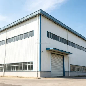 Durable Steel Structure Warehouse Fireproof Design Suitable for Logistics and Equipment Storage