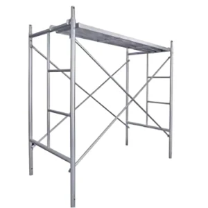 Durable Traditional Scaffolding Platform Foldable Q235 Galvanized Trestle 1T Capacity Screw Assembly Model