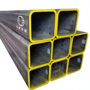 EN 10210 S460N Hot Finished High Load Bearing Mild Steel Square Hollow Section SHS RHS for Port Terminal Construction