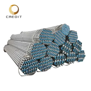 EN 10219 Galvanized Round Steel Tube 25mm OD 1.2mm Wall Customized Length for Drainage System Warehouse Handrails in Europe
