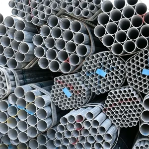 EN Standard Hot Dipped Galvanized Round Steel Tube for Water Plumbing ASTM A53 BS1387