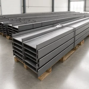 EN Standard S355JR Hot Rolled Structural I Beam Low Alloy Steel Section for Construction Engineering
