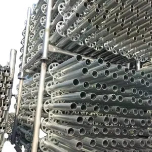 EN10219 HDG Round Bracing Steel Tube Hot Dipped Galvanized Steel Tube Carbon Steel Pipe