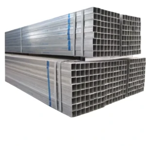 EN10219 ST37-2 20×20 25×25 40×40 50×50 60×60 20×40 30×50 150×150 Hollow Section square Tube Galvanized Steel Rectangular Pipe