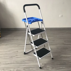 EN131 Approved Extension Steel Step Ladder