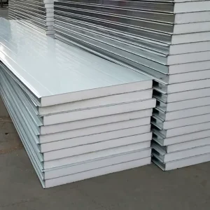 EPS Metal Sandwich Panel Thermal Insulation Roof Wall System for Prefabricated Warehouse Workshop Buildings