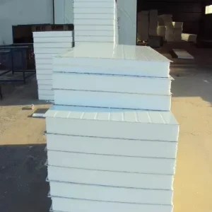 EPS PIR PU Glass Wool Roof Sandwich Panels for Steel Structure Wall and Roof