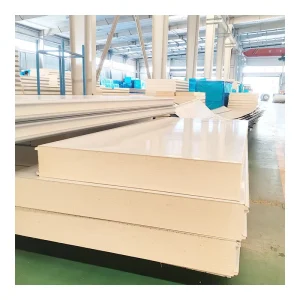 EPS PU PIR PUR Polyurethane Rock Wool Sandwich Panels Structural Insulated Sandwich Panel for Internal and External Wall