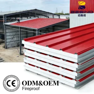 EPS Sandwich Panels Easy Installation Modern Roof Sandwich Panel with EPS Foam