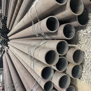 ERW Carbon Steel Welded Steel Pipes Round Tube ASTM Standard AISI 1050 1060 1080 Hot Rolled Large Diameter Pipe