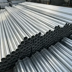 ERW Galvanized Steel Pipe Hot Dipped Galvanized Tube Cutting Service for Construction Building Water Supply Drill Pipe