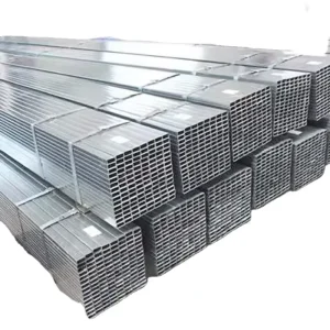 ERW Welded Steel Pipe Hollow Section Steel Tube Galvanized Square Pipe 4×4 Inch for Construction