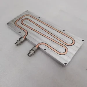 EV Car Battery Liquid Cooled Cold Plate Customized Size Aluminum Water Cooling Plate