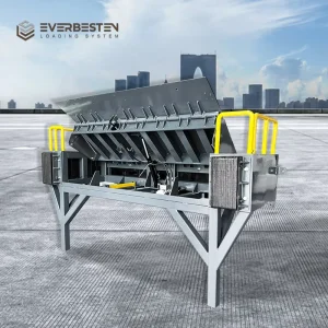 EVERBESTEN Edge Dock Leveler Sturdy Steel Anti Slip Tread Plate Small Light Duty Multi Capacity ISO9001 CE Certified Hydraulic