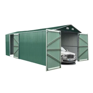Easy Assemble Metal Carports Shed Roof Design Structural Steel Car Garage