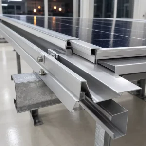 Easy Installation Aluminum Alloy 10 year Warranty Steel Mount System Solar Waterproof Solar Bracket System