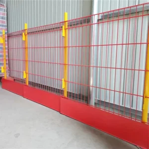 Easy Installation Galvanized 6mm*5mm Steel Wire Panel Sustainable Safety Fence Barrier For Fall Protection Gate Usage