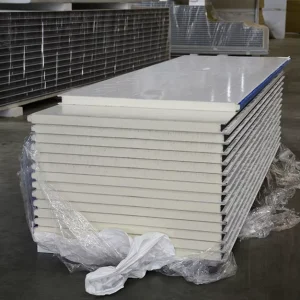 Easy Installation Prefabricated PU Sandwich Panels for Steel Constructions Warehouse Use 5+ Year Warranty
