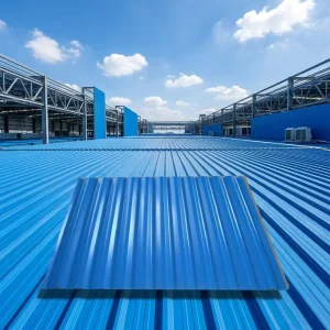 Easy to Setup Color Roofing Sheets Corrugated Steel Panels Metal Coated Steel Plate