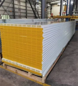 Easy-to-install Corrosion-resistant Eco-Friendly Modern Sandwich Panels for Purification Wall Systems Modular Clean Buildings