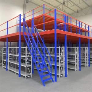 Ebilmetal EBIL GLHJ 2 3 Layer Steel Mezzanine Floor Rack Corrosion Protection Galvanized Powder Coated Finish ISO9001 CE