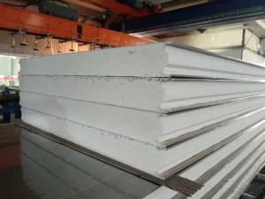 Eco Friendly Fireproof Heat insulating Polyurethane Sandwich Panels for Roof Exterior Wall Cleanroom Factory