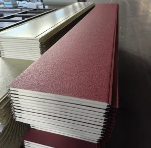 Eco-Friendly Fireproof Waterproof Modern Hotel Exterior Decorative Wall Siding Panels Aluminum Steel PU Foam Sandwich Panel