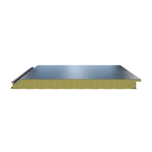 Eco Friendly Rock Wool Sandwich Panels Non Combustible Recyclable For Green Building Construction Roof Exterior Wall Use Thermal