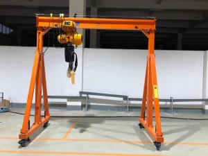Electric Gantry Crane Beam Structure 5-7/6/30/35 Ton Rated 3m Span Core Components (Motor/Engine/Bearing/Gearbox)