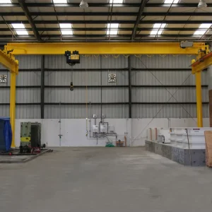 Electric steel hoist 12 ton single beam Overhead Bridge Crane