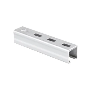 Electrical Easy Installation 41mmx41mm Single Strut Channel Galvanized c Slotted Strut Support Purlin for Industry Installing