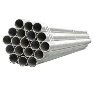 Electro Galvanized Steel Round Tube for Gymnasium Equipment Frames With Durable Surface and Wear Resistance