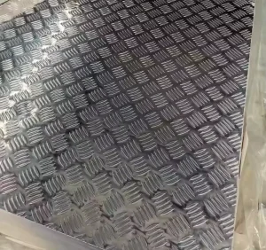Embossed 6000 Series Aluminum Alloy Sheet 6063 6061 T6 Tread Checker Plate Cutting and Welding Services ISO 9001 CE ASTM