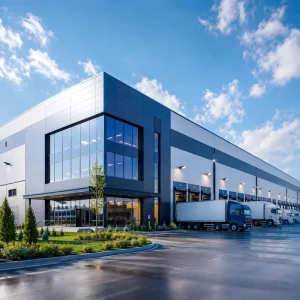 Enclosed Prefabricated Steel Structure Workshop Wind Snow Seismic Resistant Industrial Warehouse