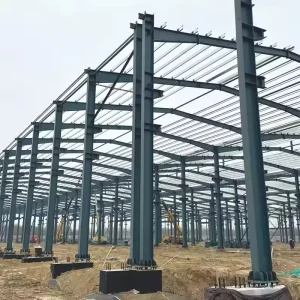 Energy Efficient Insulated Steel Warehouse Building Reflective Roof Coating Fireproof Earthquake-Resistant Minimizing Heat