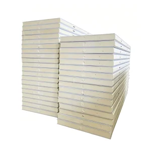 Energy Saving PU Sandwich Board Polyurethane Insulation Panel for Cold Storage Warehouse and Food Plant