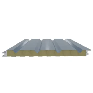 Energy Saving Rock Wool Sandwich Wall Panel for Prefabricated House Fireproof Thermal Insulation Material