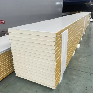 Energy-saving Polyurethane PU PIR Sandwich Panels with 50mm Thickness Wall Panels Soundproof Interior Wall Panels for Offices
