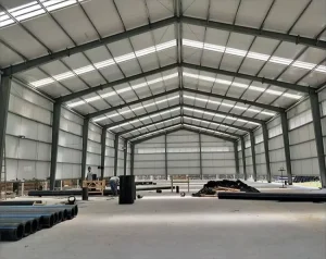 Estructura Metalica Nave Industrial Estruturade Acero Para Nave/bodega/galpon Prefabricado