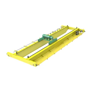 European Designed VFD Control 20 Tons Double Beam Overhead Crane with Electric Hoist