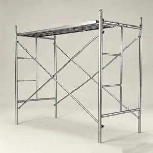 European German Standard Ring Lock Industrial Scaffolding Ladder Accessories, Hot Galvanized Steel for Outdoor Use