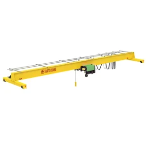 European Single Girder Bridge Crane Unique Structure Design Low Energy Consumption High Efficiency Lifting Equipment 5 Ton