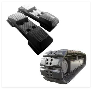 Excavator Track Pads 800mm Chain Mini Excavator Track Pad